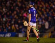 2 April 2022; Cork goalkeeper Patrick Collins during the Allianz Hurling League Division 1 Final match between Cork and Waterford at FBD Semple Stadium in Thurles, Tipperary. Photo by Ray McManus/Sportsfile