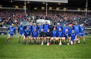 2 April 2022; The Waterford squad before the Allianz Hurling League Division 1 Final match between Cork and Waterford at FBD Semple Stadium in Thurles, Tipperary. Photo by Ray McManus/Sportsfile