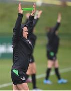6 April 2022; Ciara Grant during a Republic of Ireland women training session at the FAI National Training Centre in Abbotstown, Dublin. Photo by Stephen McCarthy/Sportsfile