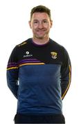 7 April 2022; Niall Corcoran assistant coach during Wexford Hurling Squad Portraits session at Wexford GAA Centre of Excellence in Ferns, Wexford. Photo by Matt Browne/Sportsfile