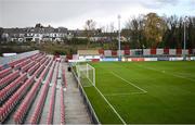 8 April 2022; A general view before the SSE Airtricity League Premier Division match between St Patrick's Athletic and Dundalk at Richmond Park in Dublin. Photo by Ramsey Cardy/Sportsfile