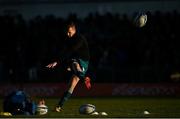 8 April 2022; Jack Carty of Connacht before the Heineken Champions Cup Round of 16 First Leg match between Connacht and Leinster at the Sportsground in Galway. Photo by Harry Murphy/Sportsfile