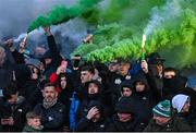 8 April 2022; Shamrock Rovers supporters during the SSE Airtricity League Premier Division match between Shelbourne and Shamrock Rovers at Tolka Park in Dublin. Photo by Seb Daly/Sportsfile