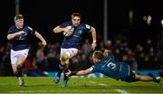 8 April 2022; Jack Conan of Leinster beats the tackle of  Finlay Bealham of Connacht during the Heineken Champions Cup Round of 16 first leg match between Connacht and Leinster at the Sportsground in Galway. Photo by Brendan Moran/Sportsfile