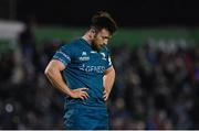 8 April 2022; Dylan Tierney-Martin of Connacht reacts after the Heineken Champions Cup Round of 16 First Leg match between Connacht and Leinster at the Sportsground in Galway. Photo by Harry Murphy/Sportsfile