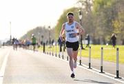 9 April 2022; Matthew Mcmeekin of Sligo AC during the Great Ireland Run incorporating the National 10k Championships at Phoenix Park in Dublin. Photo by Eóin Noonan/Sportsfile