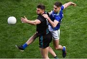 3 April 2022; Aidan O'Shea of Mayo in action against Adrian Spillane of Kerry during the Allianz Football League Division 1 Final match between Kerry and Mayo at Croke Park in Dublin. Photo by Piaras Ó Mídheach/Sportsfile