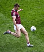 3 April 2022; Paul Conroy of Galway during the Allianz Football League Division 2 Final match between Roscommon and Galway at Croke Park in Dublin. Photo by Piaras Ó Mídheach/Sportsfile