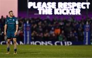 8 April 2022; Jack Carty of Connacht prepares to kick a penalty uring the Heineken Champions Cup Round of 16 first leg match between Connacht and Leinster at the Sportsground in Galway. Photo by Brendan Moran/Sportsfile