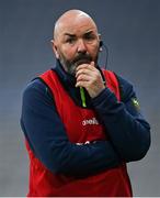 9 April 2022; Cork manager Matthew Twomey during the Littlewoods Ireland Camogie League Division 1 Final match between Cork and Galway at Croke Park in Dublin. Photo by Piaras Ó Mídheach/Sportsfile