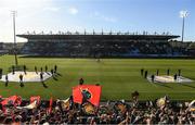 9 April 2022; A general view inside the stadium before the Heineken Champions Cup Round of 16 first leg match between Exeter Chiefs and Munster at Sandy Park in Exeter, England. Photo by Harry Murphy/Sportsfile