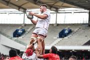 9 April 2022; Alan O Connor of Ulster during the Heineken Champions Cup Round of 16 first leg match between Toulouse and Ulster at Stade Ernest Wallon in Toulouse, France. Photo by Manuel Blondeau/Sportsfile