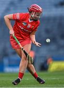 9 April 2022; Chloe Sigerson of Cork during the Littlewoods Ireland Camogie League Division 1 Final match between Cork and Galway at Croke Park in Dublin. Photo by Piaras Ó Mídheach/Sportsfile