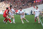 9 April 2022; Nick Timoney of Ulster during the Heineken Champions Cup Round of 16 first leg match between Toulouse and Ulster at Stade Ernest Wallon in Toulouse, France. Photo by Manuel Blondeau/Sportsfile