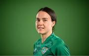 8 April 2022; Ciara Grant during a Republic of Ireland Women squad portrait session at Castleknock Hotel in Dublin. Photo by Stephen McCarthy/Sportsfile