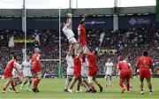 9 April 2022; Iain Henderson of Ulster during the Heineken Champions Cup Round of 16 first leg match between Toulouse and Ulster at Stade Ernest Wallon in Toulouse, France. Photo by John Dickson/Sportsfile