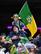 10 April 2022; Meath supporters after the Lidl Ladies Football National League Division 1 Final between Donegal and Meath at Croke Park in Dublin. Photo by Piaras Ó Mídheach/Sportsfile