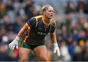 10 April 2022; Meath goalkeeper Monica McGuirk during the Lidl Ladies Football National League Division 1 Final between Donegal and Meath at Croke Park in Dublin. Photo by Piaras Ó Mídheach/Sportsfile