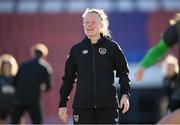 10 April 2022; Amber Barrett during a Republic of Ireland women training session at the Gamla Ullevi Stadium in Gothenburg, Sweden. Photo by Stephen McCarthy/Sportsfile