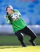 10 April 2022; Goalkeeper Megan Walsh during a Republic of Ireland women training session at the Gamla Ullevi Stadium in Gothenburg, Sweden. Photo by Stephen McCarthy/Sportsfile