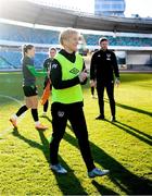 10 April 2022; Manager Vera Pauw during a Republic of Ireland women training session at the Gamla Ullevi Stadium in Gothenburg, Sweden. Photo by Stephen McCarthy/Sportsfile