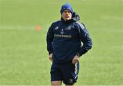 11 April 2022; Backs coach Felipe Contepomi during Leinster rugby squad training at Energia Park in Dublin. Photo by Brendan Moran/Sportsfile