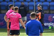 11 April 2022; Jonathan Sexton during Leinster rugby squad training at Energia Park in Dublin. Photo by Brendan Moran/Sportsfile
