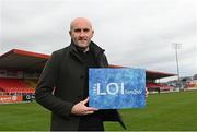 11 April 2022; LOITV pundit Alan Keane during a LOITV media event at The Showgrounds in Sligo. Photo by Ramsey Cardy/Sportsfile