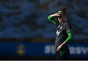 11 April 2022; Claire O'Riordan during a Republic of Ireland Women training session at Gamla Ullevi in Gothenburg, Sweden. Photo by Stephen McCarthy/Sportsfile
