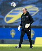 11 April 2022; Goalkeeper coach Jan Willem van Ede during a Republic of Ireland Women training session at Gamla Ullevi in Gothenburg, Sweden. Photo by Stephen McCarthy/Sportsfile
