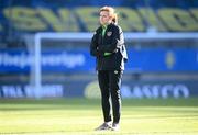 11 April 2022; Team doctor Siobhan Forman during a Republic of Ireland Women training session at Gamla Ullevi in Gothenburg, Sweden. Photo by Stephen McCarthy/Sportsfile