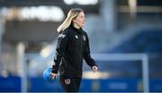 11 April 2022; Kit and equipment manager Orla Haran during a Republic of Ireland Women training session at Gamla Ullevi in Gothenburg, Sweden. Photo by Stephen McCarthy/Sportsfile