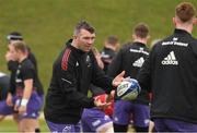 12 April 2022; Peter O'Mahony during Munster rugby squad training at University of Limerick in Limerick. Photo by Matt Browne/Sportsfile