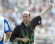 2 May 2004; Michael Collins, Referee. Bank of Ireland Connacht Senior Football Championship, New York v Mayo, Gaelic Park, Bronx, New York, USA. Picture credit; Ray McManus / SPORTSFILE *EDI*