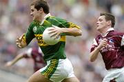 2 May 2004; Eoin Brosnan, Kerry, in action against Declan Meehan, Galway. Allianz National Football League 2004 Division 1 Final, Kerry v Galway, Croke Park, Dublin. Picture credit; David Maher / SPORTSFILE *EDI*