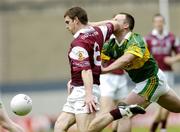 2 May 2004; Paul Clancy, Galway, in action against John Crowley, Kerry. Allianz National Football League 2004 Division 1 Final, Kerry v Galway, Croke Park, Dublin. Picture credit; David Maher / SPORTSFILE *EDI*