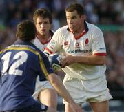 7 May 2004; Andy Ward, Ulster, in action against Felipe Contebomi, Leinster Lions. Celtic League 2003-2004, Division 1, Ulster v Leinster Lions, Ravenhill, Belfast. Picture credit; Matt Browne / SPORTSFILE *EDI*