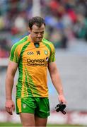 4 August 2013; A dejected Michael Murphy, Donegal, at the end of the game. GAA Football All-Ireland Senior Championship, Quarter-Final, Mayo v Donegal, Croke Park, Dublin. Photo by Sportsfile