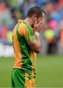 4 August 2013; Donegal's Karl Lacey after the game. GAA Football All-Ireland Senior Championship, Quarter-Final, Mayo v Donegal, Croke Park, Dublin. Picture credit: Ray McManus / SPORTSFILE