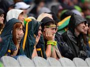 4 August 2013; Dejected Donegal fans during the game. GAA Football All-Ireland Senior Championship, Quarter-Final, Mayo v Donegal, Croke Park, Dublin. Photo by Sportsfile