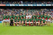 4 August 2013; The Mayo squad. GAA Football All-Ireland Senior Championship, Quarter-Final, Mayo v Donegal, Croke Park, Dublin. Photo by Sportsfile