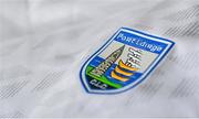 9 April 2022; A detailed view of the Waterford jersey during a Waterford Hurling squad portraits session at Gold Coast Sports Resort in Ballinacourty, Waterford. Photo by Seb Daly/Sportsfile