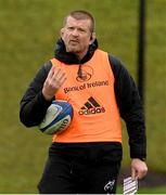 12 April 2022; Munster forwards coach Graham Rowntree during Munster rugby squad training at University of Limerick in Limerick. Photo by Matt Browne/Sportsfile