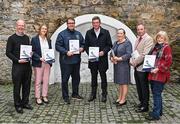 12 April 2022; The Olympic Federation of Ireland today launched the Winter Sports Strategy which is calling for a structured approach to supporting winter sports and athletes in Ireland. Pictured at the launch are, from left to right, David Whyte, Irish Curling Association, Mary O'Connor, Federation of Irish Sport, Aaron Guli, President, Irish Hockey Association, Peter Sherrard, Chief Executive Officer, Olympic Federation of Ireland, Karen O'Sullivan, Ice Skating Association of Ireland, Derek Bolger, Operations Director, Snowsports Association of Ireland, and Anne O'Connor, Secretary General, Snowsports Association of Ireland. Photo by Ramsey Cardy/Sportsfile