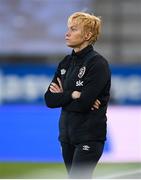 12 April 2022; Republic of Ireland manager Vera Pauw during the FIFA Women's World Cup 2023 qualifying match between Sweden and Republic of Ireland at Gamla Ullevi in Gothenburg, Sweden. Photo by Stephen McCarthy/Sportsfile