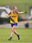 3 April 2022; Laura Fleming of Roscommon during the Lidl Ladies Football National League Division 3 Final match between Roscommon and Wexford at St Brendan's Park in Birr, Offaly. Photo by Ben McShane/Sportsfile