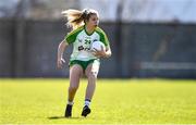 3 April 2022; Mairéad Daly of Offaly during the Lidl Ladies Football National League Division 4 Final match between Limerick and Offaly at St Brendan's Park in Birr, Offaly. Photo by Ben McShane/Sportsfile