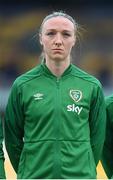 12 April 2022; Louise Quinn of Republic of Ireland during the FIFA Women's World Cup 2023 qualifying match between Sweden and Republic of Ireland at Gamla Ullevi in Gothenburg, Sweden. Photo by Stephen McCarthy/Sportsfile