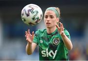 12 April 2022; Chloe Mustaki of Republic of Ireland before the FIFA Women's World Cup 2023 qualifying match between Sweden and Republic of Ireland at Gamla Ullevi in Gothenburg, Sweden. Photo by Stephen McCarthy/Sportsfile