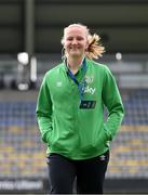 12 April 2022; Republic of Ireland goalkeeper Courtney Brosnan before the FIFA Women's World Cup 2023 qualifying match between Sweden and Republic of Ireland at Gamla Ullevi in Gothenburg, Sweden. Photo by Stephen McCarthy/Sportsfile